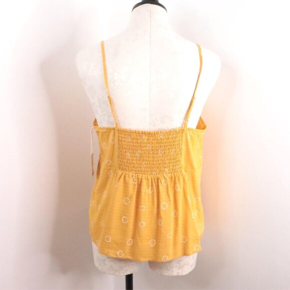 New 2pc a.n.a. Women's L Spaghetti Strap Babydoll Cotton Blend Cropped Tank Tops - Picture 4 of 11